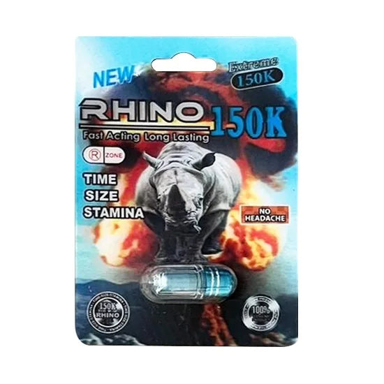 Pastilla Rhino 150K Extreme - Cake Sex Shop