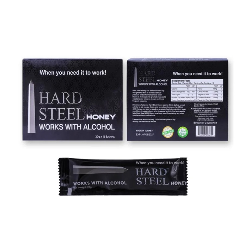 Vigorizante Hard Steel Honey - Cake Sex Shop