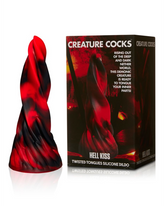 Dildo Hell Kiss Twisted Tongues 14 cm - Cake Sex Shop