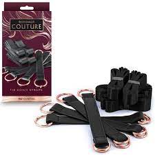 Sujetador Bondage Couture Bed Restraints Black - Cake Sex Shop