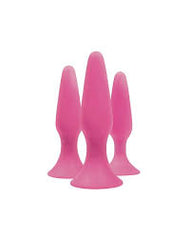 Set Anal Sliders - 3Pc Trainer Kit - Pink - Cake Sex Shop