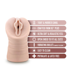 Masturbador Enlust Destini Pussy Vibrating Stroker - Cake Sex Shop 2