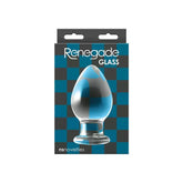 Plug Renegade Glass – Knight – Clear - Cake Sex Shop
