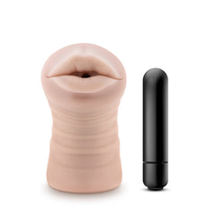 Masturbador Enlust Nicole Mouth Vibrating Stroker - Cake Sex Shop 2 3