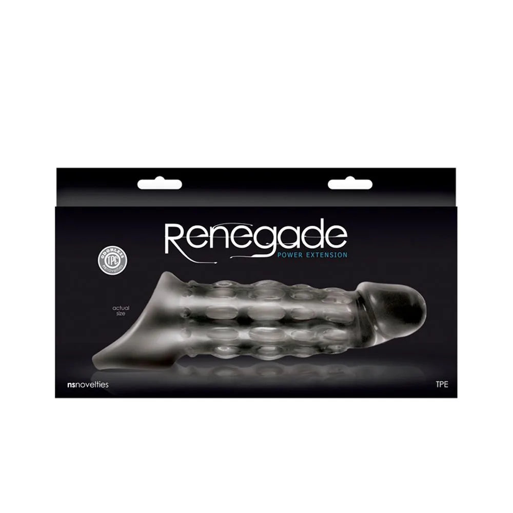 Extensión Renegade – Power Extension – Clear - Cake Sex Shop