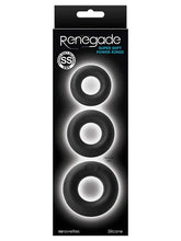 Anillo Renegade - Super Soft Power Rings - Black - Cake Sex Shop