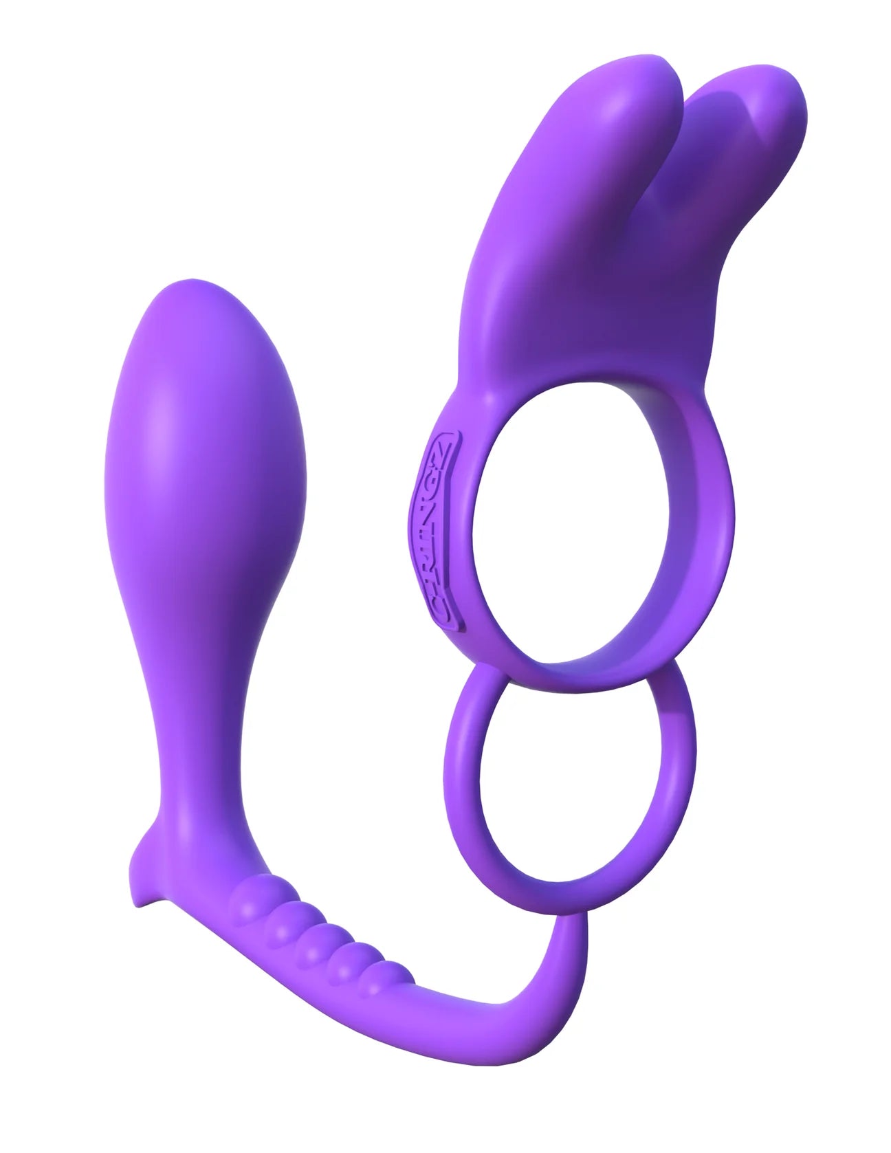 Anillo Fantasy C-Ringz Ass-gasm Vibrating Rabbit - Purple - Cake Sex Shop