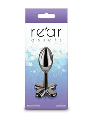Plug Anal Rear Assets – Clover – Gunmetal - Cake Sex Shop 2
