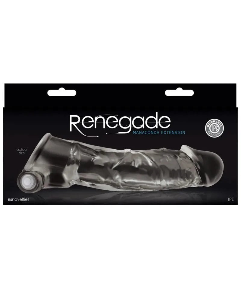 Extensión Renegade – Manaconda – Clear - Cake Sex Shop