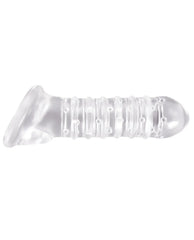 Extensión Renegade – Ribbed Sleeve – Clear - Cake Sex Shop 2