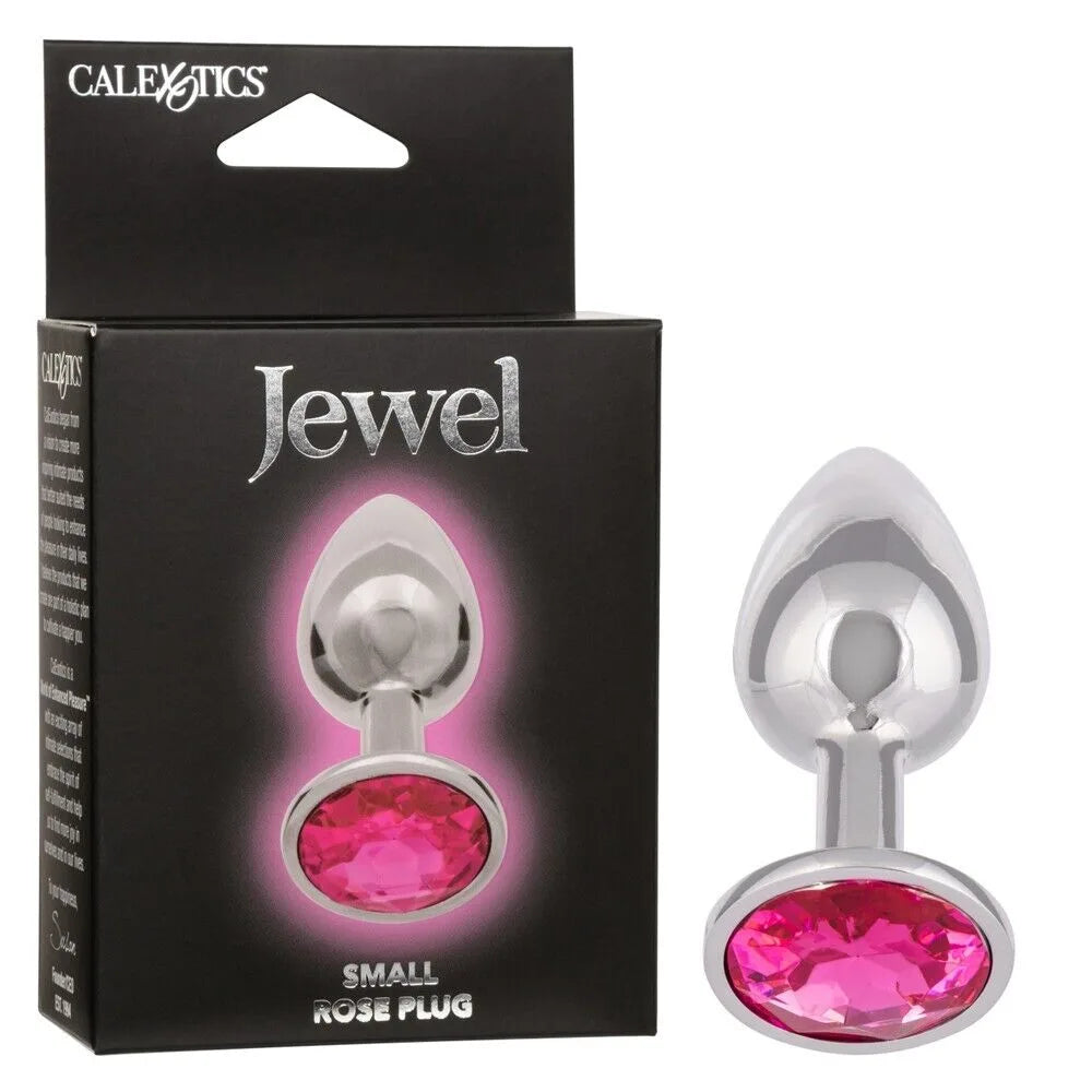 Plug Anal Jewel Rose Plug - Large - Cake Sex Shop