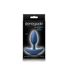 Plug Anal Renegade Heavyweight Plug Small - Blue - Cake Sex Shop 2