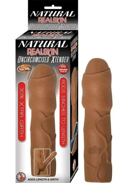 Extensión Natural Real Uncircumcised Extender - Cake Sex Shop
