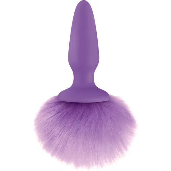 Plug Anal Bunny Tails - Purple - Cake Sex Shop