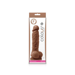 Dildo Colours Pleasures 5" - Brown - Cake Sex Shop