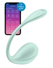 Vibrador Satisfyer Smooth Petal Connect App – Mint - Cake Sex Shop