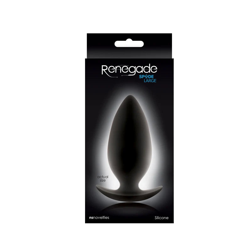 Plug Renegade – Spades – Large - Cake Sex Shop
