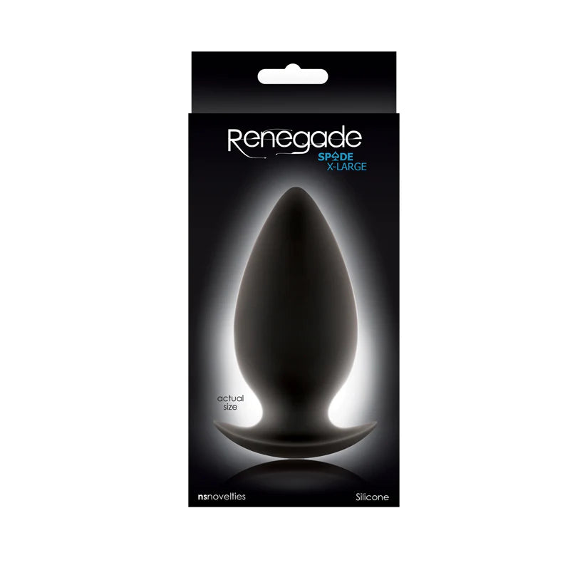 Plug Renegade – Spades – X-Large - Cake Sex Shop