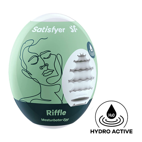 Masturbador Satisfyer Masturbator Egg Single-Riffle - Cake Sex Shop