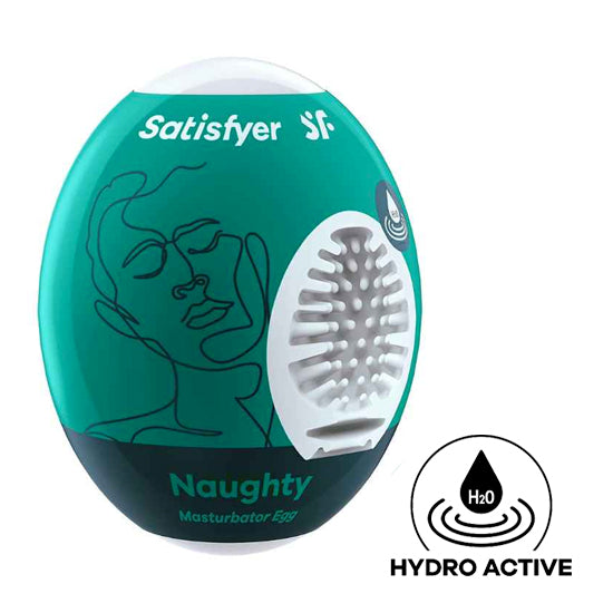 Masturbador Satisfyer Masturbator Egg Single-Naughty - Cake Sex Shop