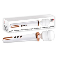 Masajeador Magic Massager Rechargeable Rose Gold Edition - Cake Sex Shop