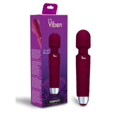 Masajeador Tempest Ruby Intense Wand Massager - Violet - Cake Sex Shop