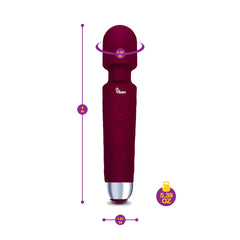 Masajeador Tempest Ruby Intense Wand Massager - Violet - Cake Sex Shop 2