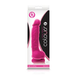 Dildo Colours Dual Density - 13 cm- Pink - Cake Sex Shop 2