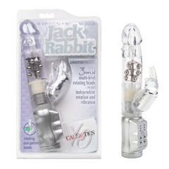 Vibrador Waterproof Jack Rabbit 3 Rows - Silver - Cake Sex Shop