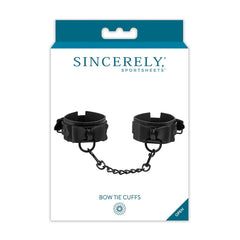 Esposas Sincerely Bow Tie Cuffs - Cake Sex Shop
