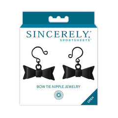 Pezonera Sinc Bow Tie Nipple Jewelry - Cake Sex Shop