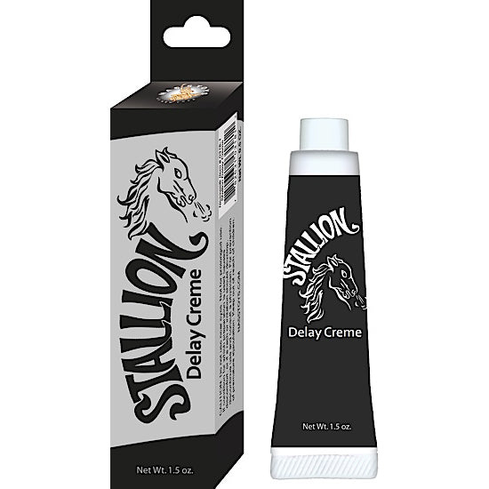 Retardante Stallion Delay Creme 1.5 Oz - Cake Sex Shop
