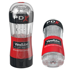 Masturbador Pdx Elite Viewtube See-Thru Stroker - Cake Sex Shop