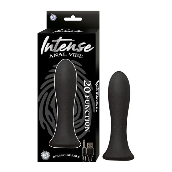 Vibrador Intense Anal Vibe Black - Cake Sex Shop