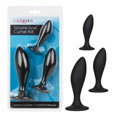 Set Plug Anal Silicone Curve Anal Kit - Cake Sex Shop