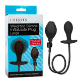Plug Anal Large Weighted Silicone Inflatable Plug - Cake Sex Shop