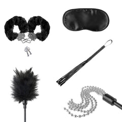 Set Fetish Fantasy Series Limited Edition Bondage Teaser Kit - Black - Cake Sex Shop 2