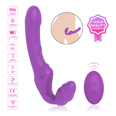 Dildo Strapless Nana Remote Control - 22 cm - Cake Sex Shop 2