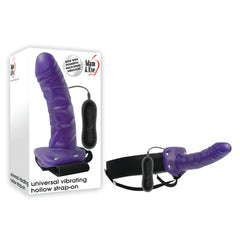 Dildo Universal Vibrating Hollow Strap-On - Cake Sex Shop