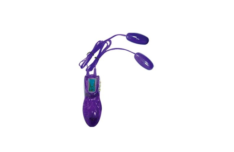 Vibrador Bala Double Bullets Vibe Purple - Cake Sex Shop