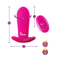 Vibrador Intrigue – Hot Pink – Remote Control 10-Function - Cake Sex Shop 2