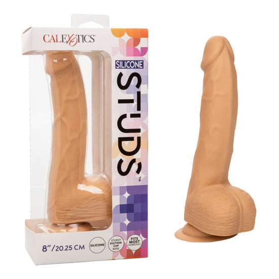 Dildo Silicone Studs 8" Ivory - Cake Sex Shop