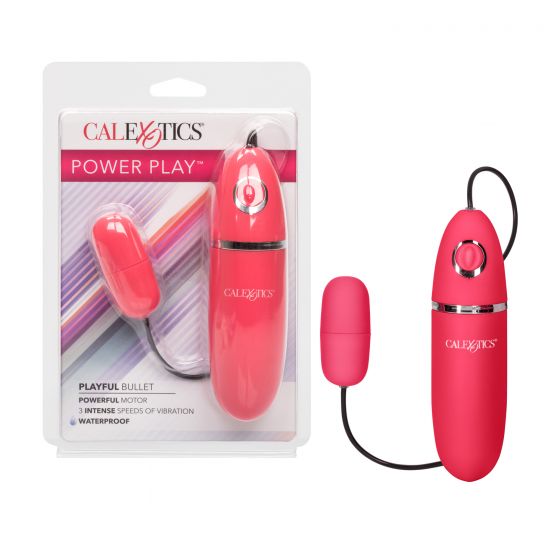 Vibrador Power Play Playful Bullet - Pink - Cake Sex Shop