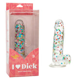 Dildo Naughty Bits I Love Dick 8" - Cake Sex Shop
