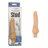 Dildo Rechargeable Power Stud Cliterrific 7.5" -Ivory - Cake Sex Shop