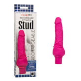 Dildo Rechargeable Power Stud Cliterrific 7.5"- Pink - Cake Sex Shop