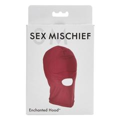 Capucha Enchanted full Hood Burgundy - Cake Sex Shop