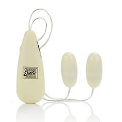 Vibrador Pocket Exotics Vibrating Double Pink Passion Bullets - Cake Sex Shop
