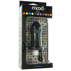 Plug Anal Mood-Juicy Beaded Black - Cake Sex Shop