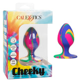 Plug Anal Cheeky Medium Tie-Dye Plug - Cake Sex Shop